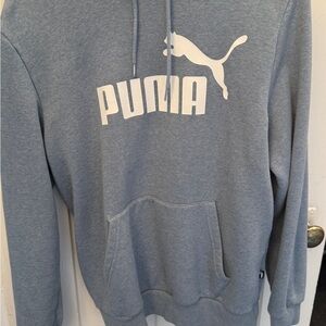 Puma Men's Blue Hoodie